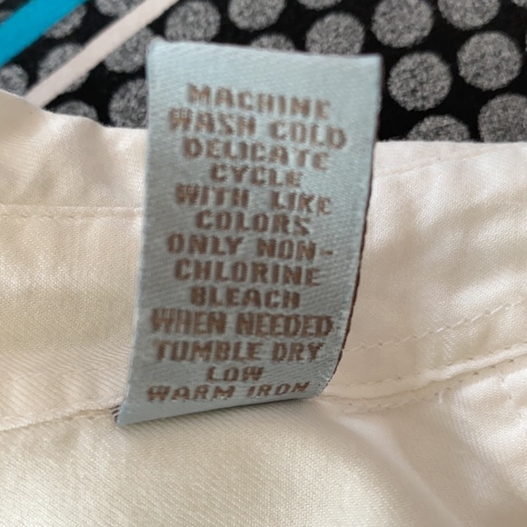 White button down blouse - Picture 13 of 14